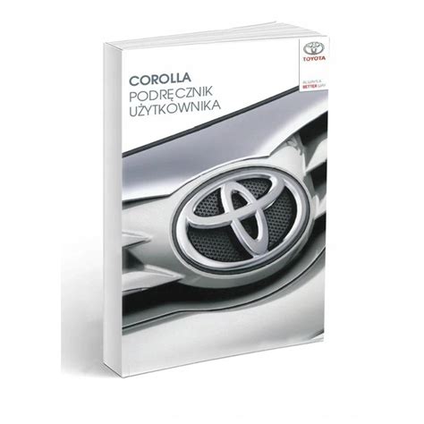 Toyota Corolla Od Radio Instrukcja Obs Ugi