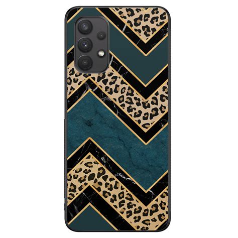 Samsung Galaxy A G Hoesje Luipaard Zigzag Leuke Telefoonhoesjes