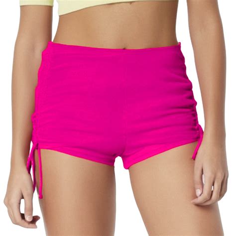 Anineo Women Swimwear Swim Bottom High Waist Retro Basic Full Coverage Bikini Tankini Swimsuit