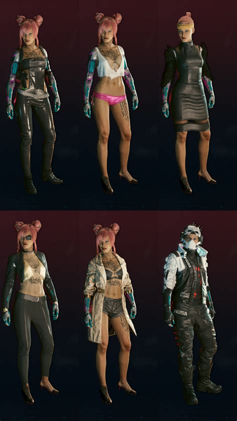 Outfits at Cyberpunk 2077 Nexus - Mods and community