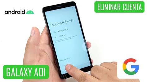 Eliminar Cuenta De Google Samsung Galaxy A01 Core YouTube