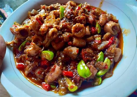 Resep Sambal Cumi Asin Pete Oleh Nadia Dhanty Cookpad