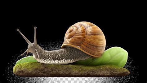 3d Caracol Png Transparente Archivo Psd Premium