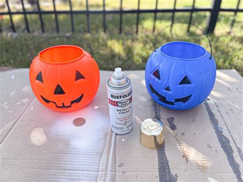 DIY Jack-O-Lantern Candle Holders - The Morris Mansion