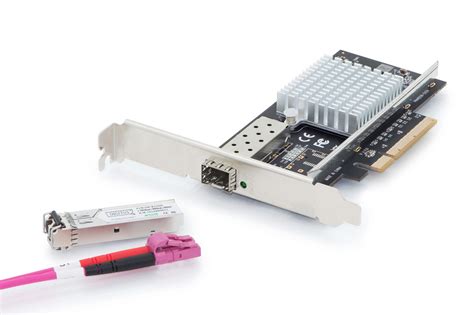 SCHEDA RETE PCI EXPRESS PORTA SINGOLA SFP 10G DIGITUS SCHEDE DI RETE