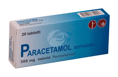 Paracetamol Sopharma Tbl Mg N Benu Veebiapteek