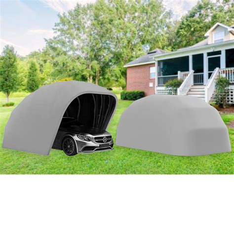 Manual Remote Control Car Folding Shed Carport Outdoor Garage Shelter