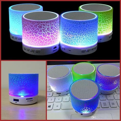 Inbuilt Battery Mix Led Light Bluetooth Speaker Model S Off