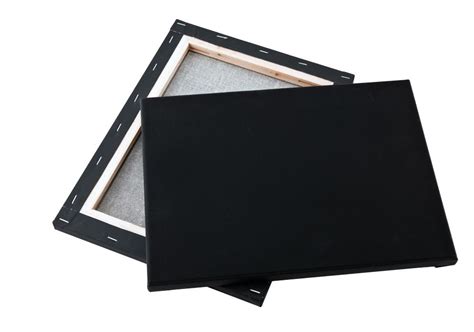 Black Stretched Cotton Canvas | Practica Black | Jerry's Artarama