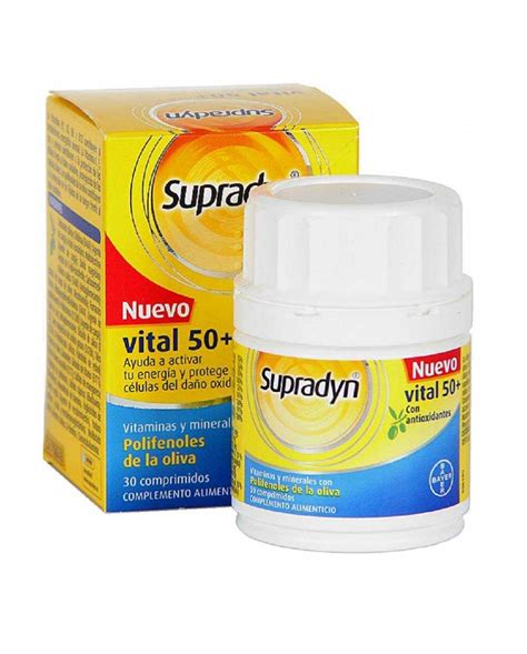 SUPRADYN VITAL 50 30 COMPRIMIDOS Nutrición y Fitoterapia