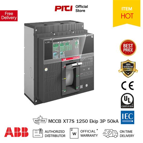 Abb Mccb Tmax Xt S Ekip Ls I In A P Ka Pole Abb