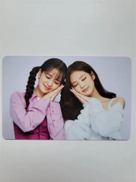 Jennie Jisoo Blackpink Welcoming Collection Photocard Eur