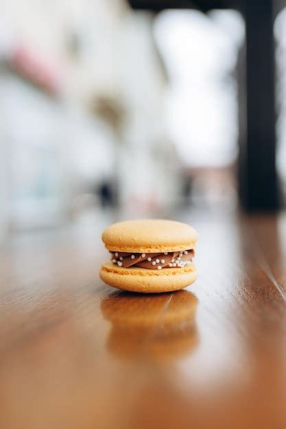 Premium Photo Sweet And Colourful French Macarons