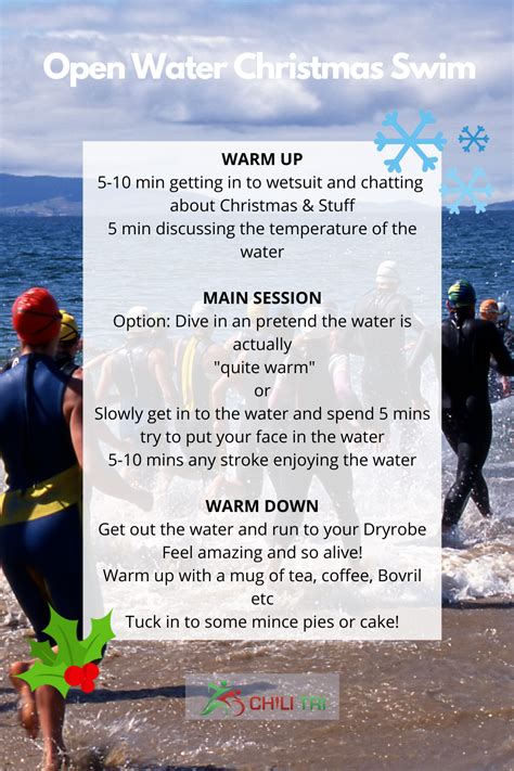 Christmas Festive Season Open Water Swim Workout Part Two Artofit