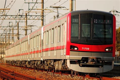 東武鉄道 70000系 鉄道、列車、鉄道 写真