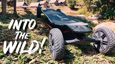 Electric Skateboarding Around Kampung Orang Asli Kuala Mu Onewow Hawk