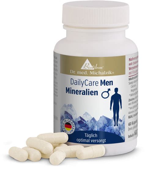 Dailycare Men Mineralien Kapseln Nach Dr Med Michalzik Kapseln