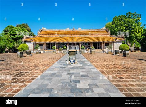 Khiem Tomb Or Khiem Lang Vietnam Ancient Tu Duc Royal Tomb Near