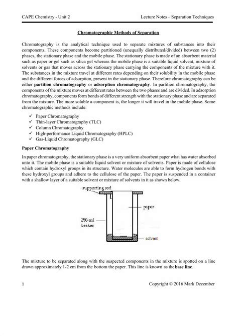 (PDF) Chromatographic Methods of Separation - DOKUMEN.TIPS