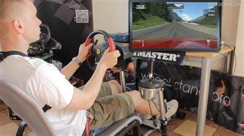 Wheelstandpro With Thrustmaster T150 T3pa Pro Pedals And Th8a Shifter