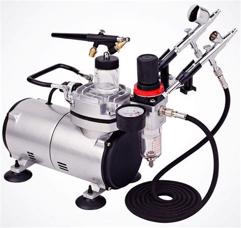 Master Pro Airbrush Multi Purpose System Dual Action Airbrush Kit W