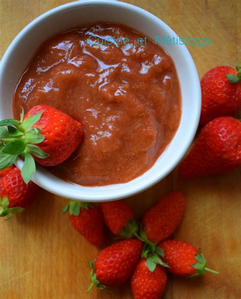 Compote De Rhubarbe Et Fraises Go Ter Cuisine Et M Tissage