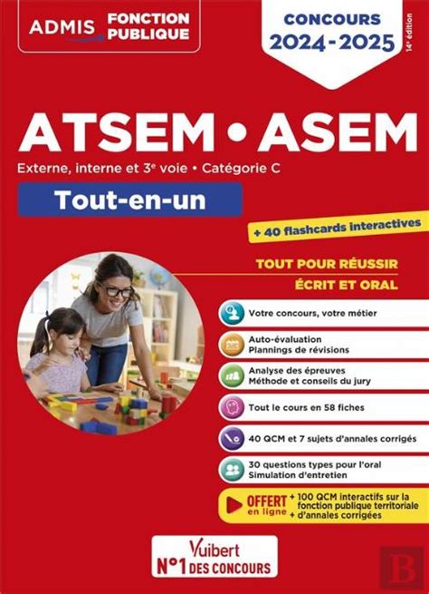 Concours Atsem Et Asem Categorie C Tout En Un Agent Territorial