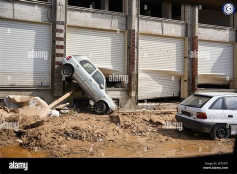 Derna Libya 12th Sep 2023 Cars Thrown Around Like Toys As Horrific