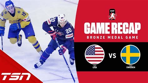 Usa Vs Sweden 2023 World Juniors Highlights Youtube