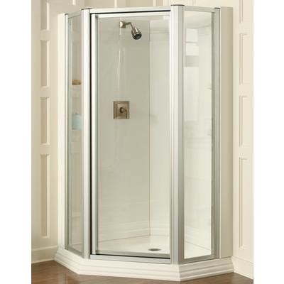 Kohler Memoirs Neo Angle Shower Enclosure In Matte Nickel Home Depot