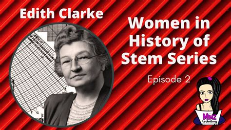 Women In History Of Stem Edith Clarke First Female Electrical