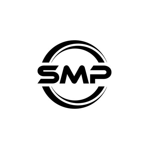 Smp Letter Logo Design In Illustration Vector Logo Calligraphy