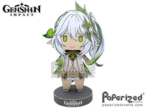 Genshin Impact Nahida Paperized Paper Toys Paper Papercraft Templates