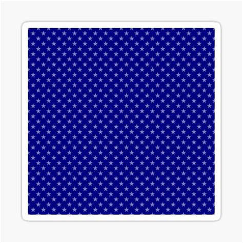 "Light Blue Star Pattern on Dark Navy Blue" Sticker for Sale by ...