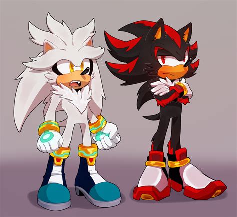 19237 Safe Artistbongwater777 Shadow The Hedgehog Sonic Silver