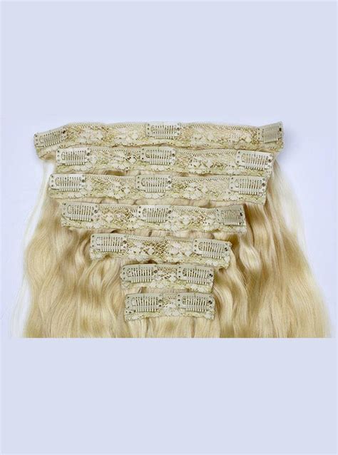 Buy Blonde Clip In Human Hair Extensions Online in USA – theindianhair