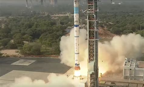 Isro Successfully Launches New Rocket To Deploy Satellites Into Orbit