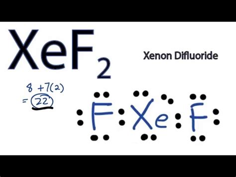 XeF2 Lewis Structure How To Draw The Lewis Structure For XeF2 06ac54