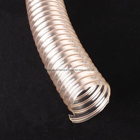 Replace Copper Pipe With Flexible Pu Steel Wire Reinforced Vacuum Hose