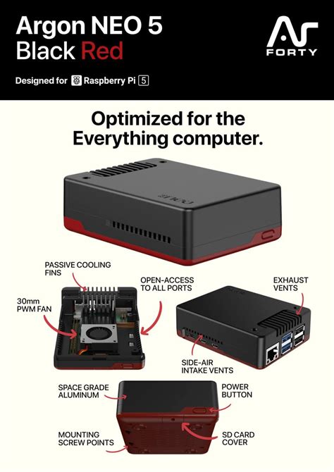 Argon Neo Case For Raspberry Pi