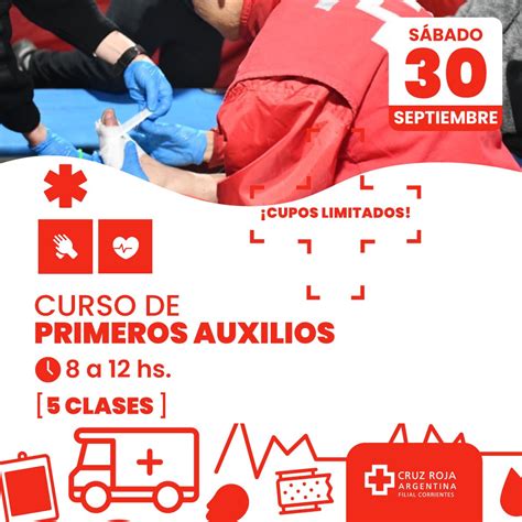 Cruz Roja Dictará Cursos De Lengua De Señas Y Primeros Auxilios Cruz Roja Argentina Filial