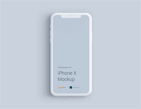 Free Clay iPhone X Mockup — Free Mockup World