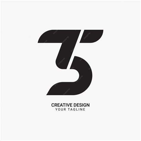 Premium Vector Creative Ts Or St Initial Flat Monogram Modern Unique