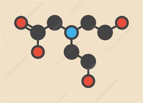 Tricine Buffering Agent Molecule Stock Image F021 5137 Science