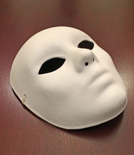 Unpainted Full Face Mask