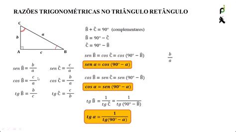 Trigonometria No TriÂngulo RetÂngulo Youtube