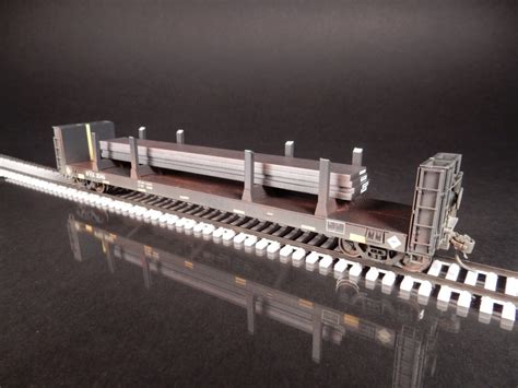 Atlas Ho Scale Flat With New Steel Protoloads