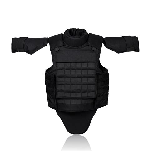 Full Protection Military Tactical Aramid PE Bulletproof Vest With Nij