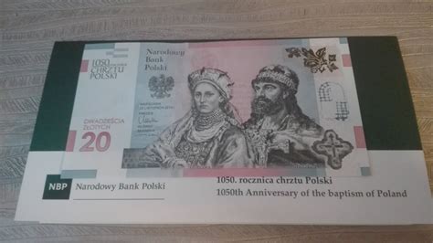 Banknot Rocznica Chrztu Polski R Oficjalne