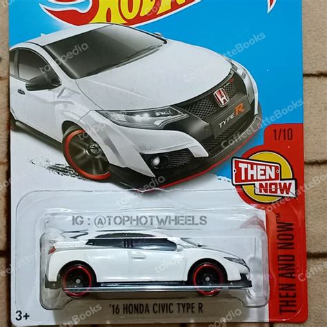 Jual Hot Wheels Honda Civic Type R Putih Kota Bandung CoffeeLatteBooks Tokopedia